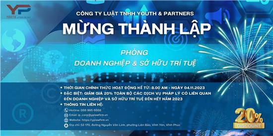 KHAI TRƯƠNG PHÒNG DOANH NGHIỆP & SỞ HỮU TRÍ TUỆ